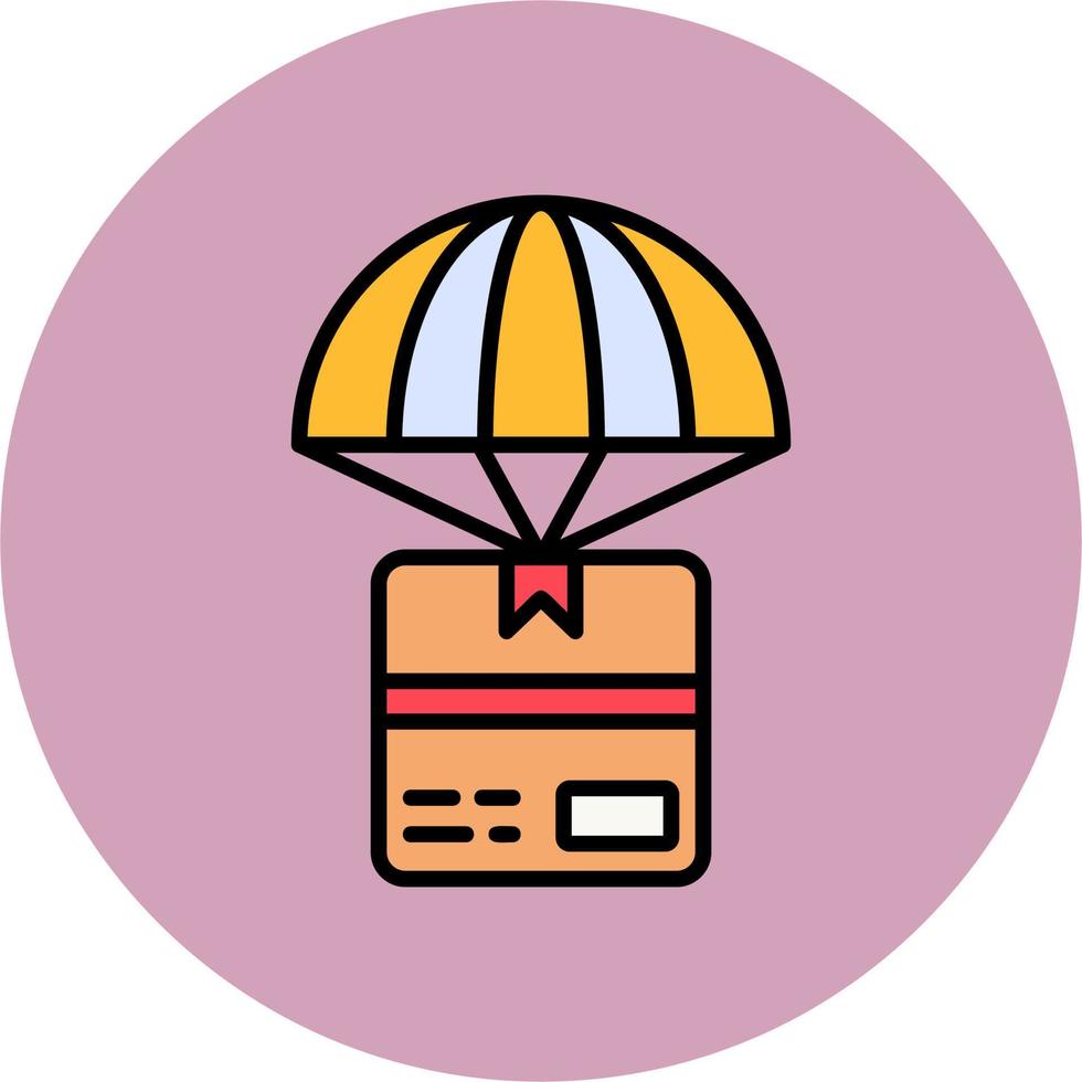 Drop Shipment Vector Icon