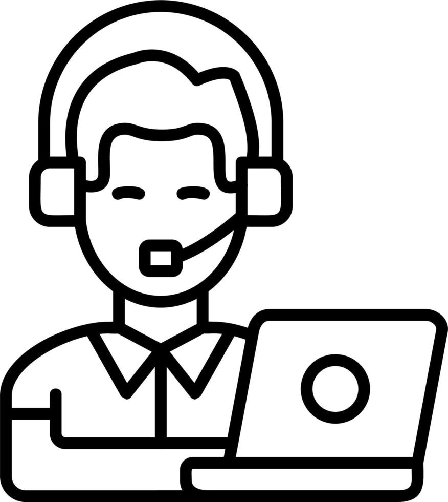 Call Center Vector Icon