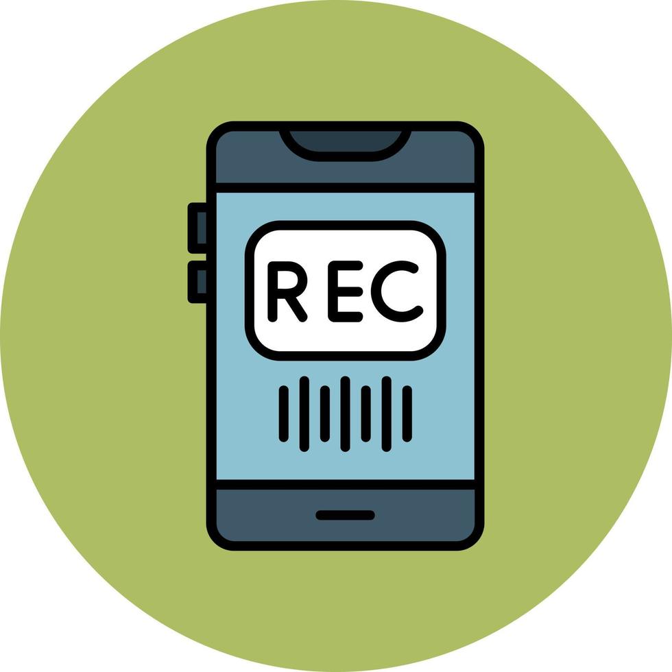 Recorder Vector Icon