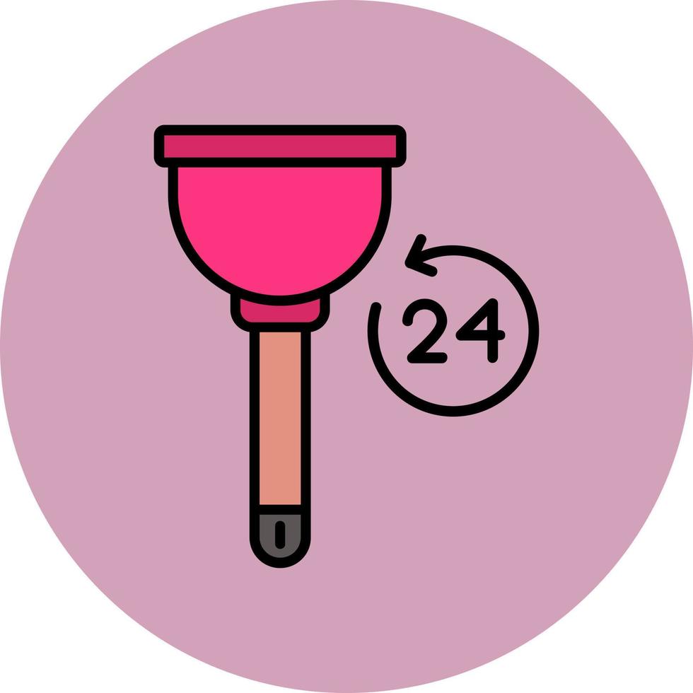 Plunger Vector Icon