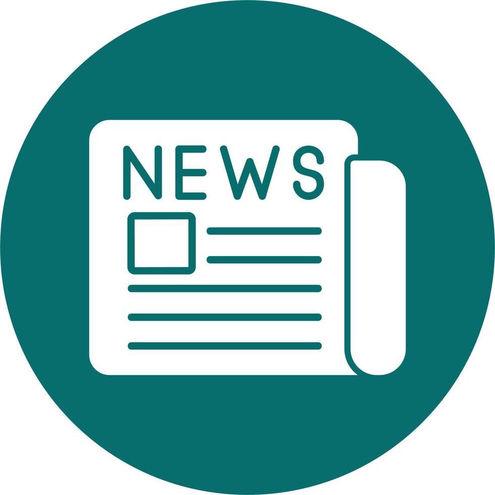 Newspaper Vector Icon 20488162 Vector Art at Vecteezy