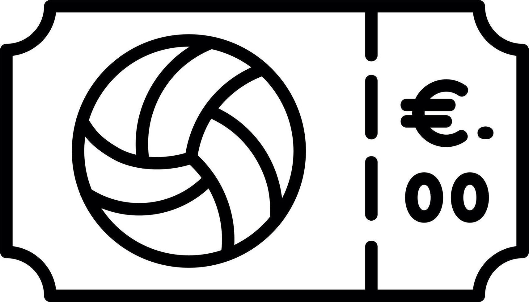 Volley Ball Vector Icon
