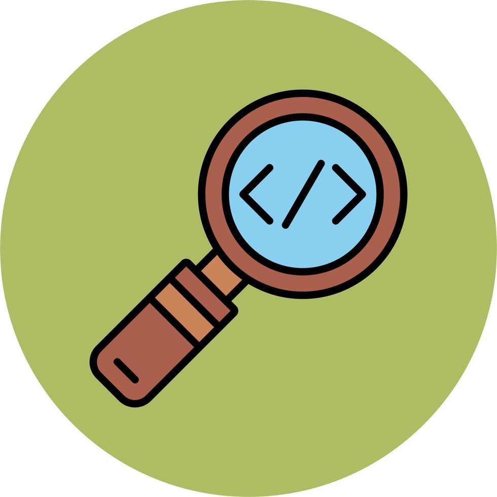 Magnifying Glass Vector Icon