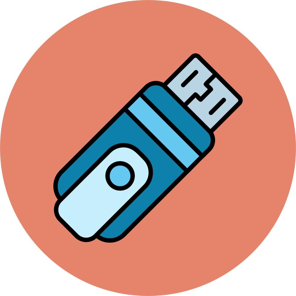 icono de vector de unidad usb