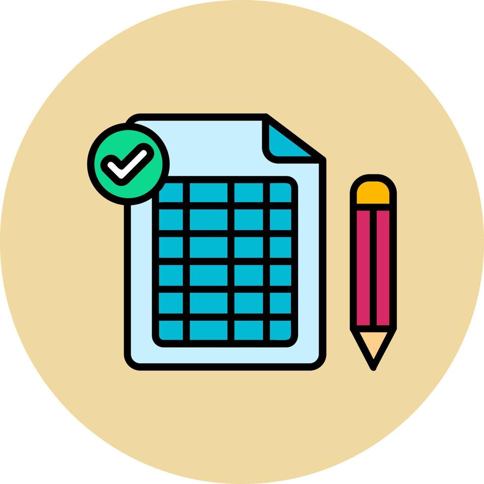 Rundown Vector Icon