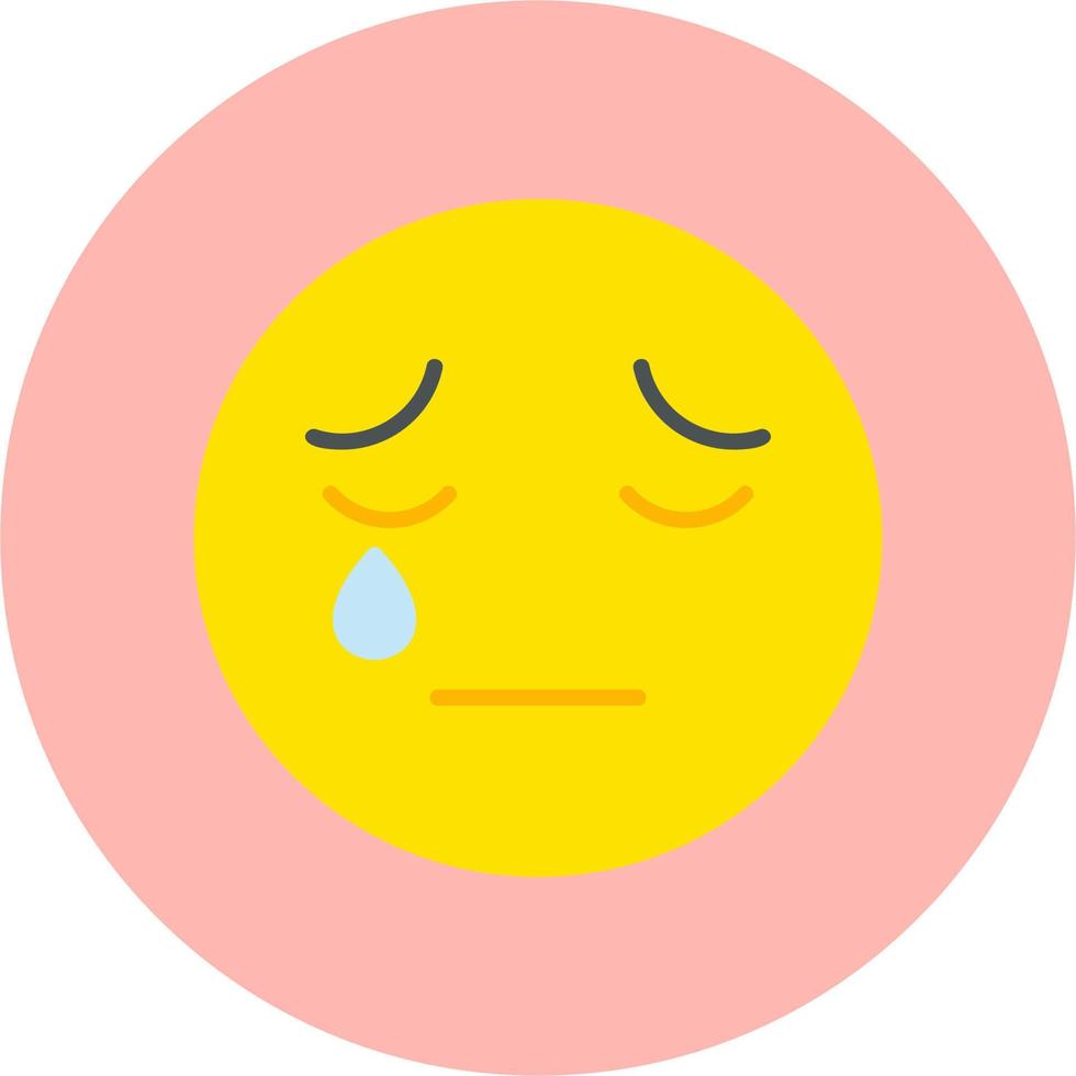 Crying Vector Icon