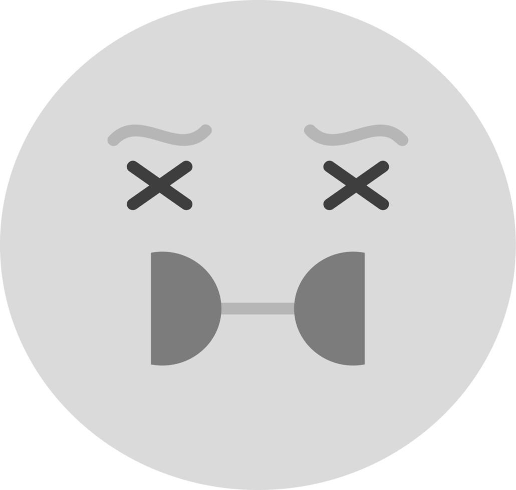 Gagging Vector Icon