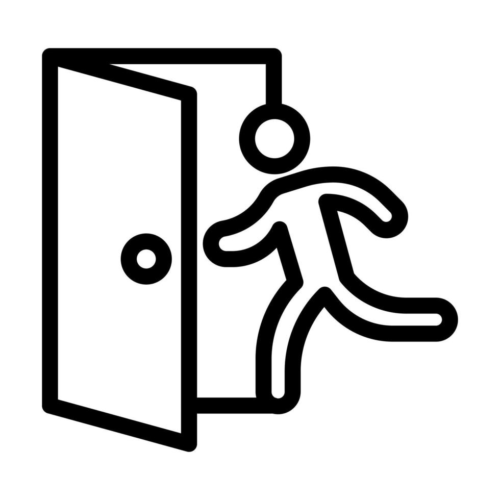 Exit Icon Design vector