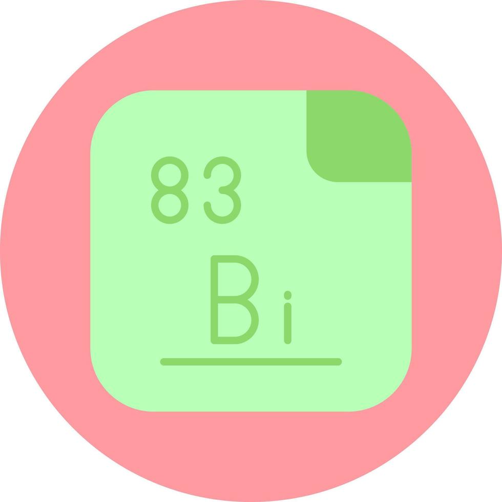 Bismuth Vector Icon