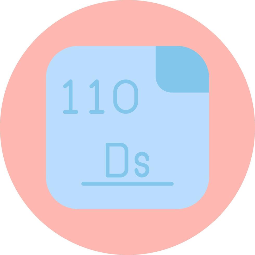 Darmstadtium Vector Icon