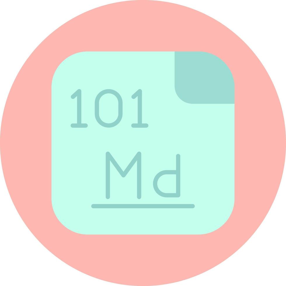 Mendelevium Vector Icon
