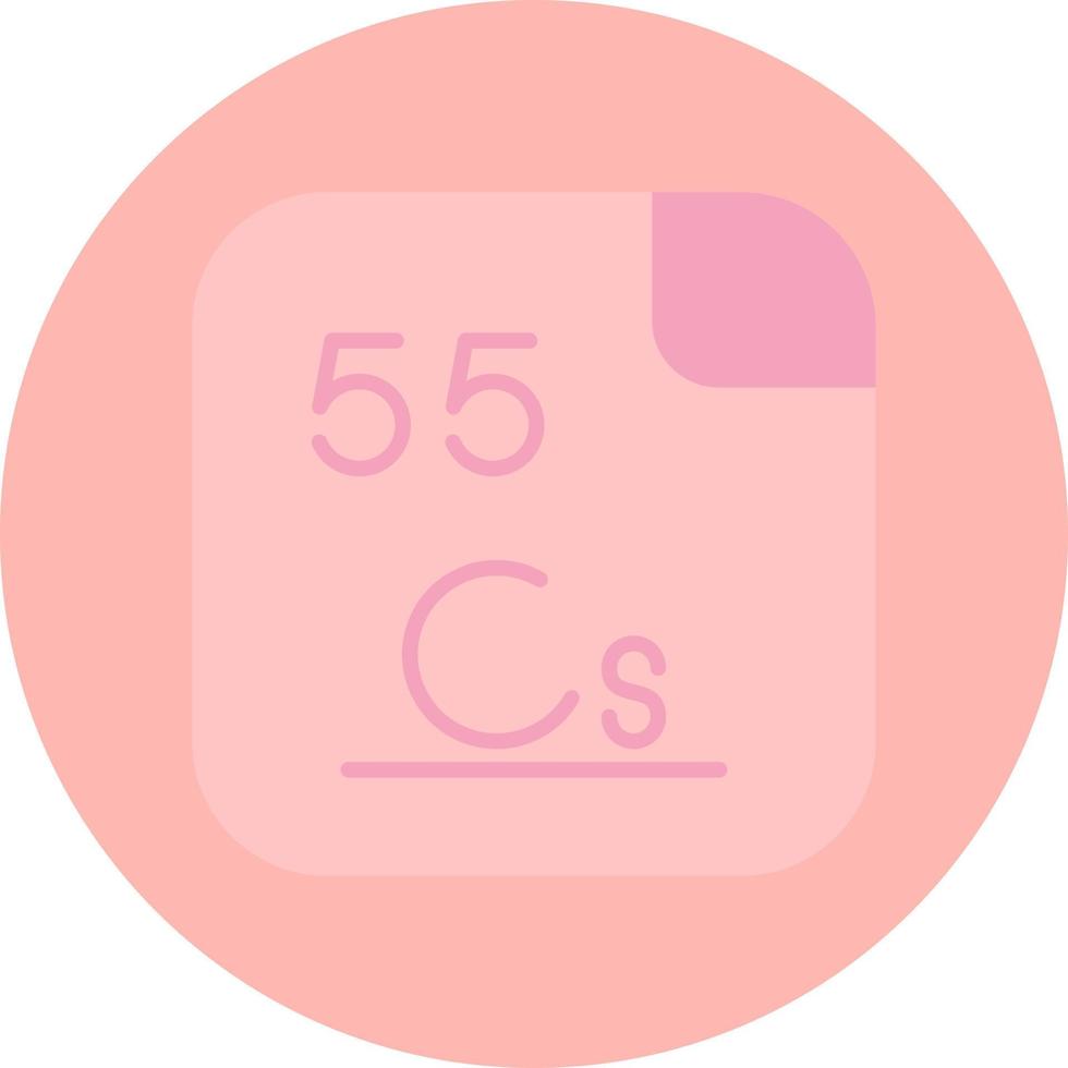 Caesium Vector Icon