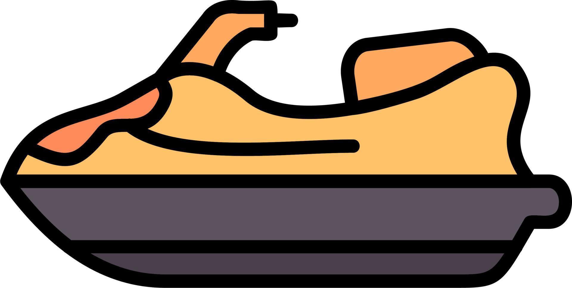 Jet ski Vector Icon