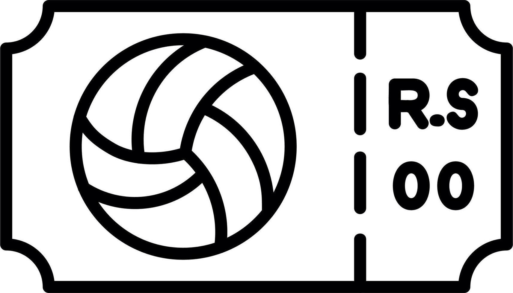 Volley Ball Vector Icon