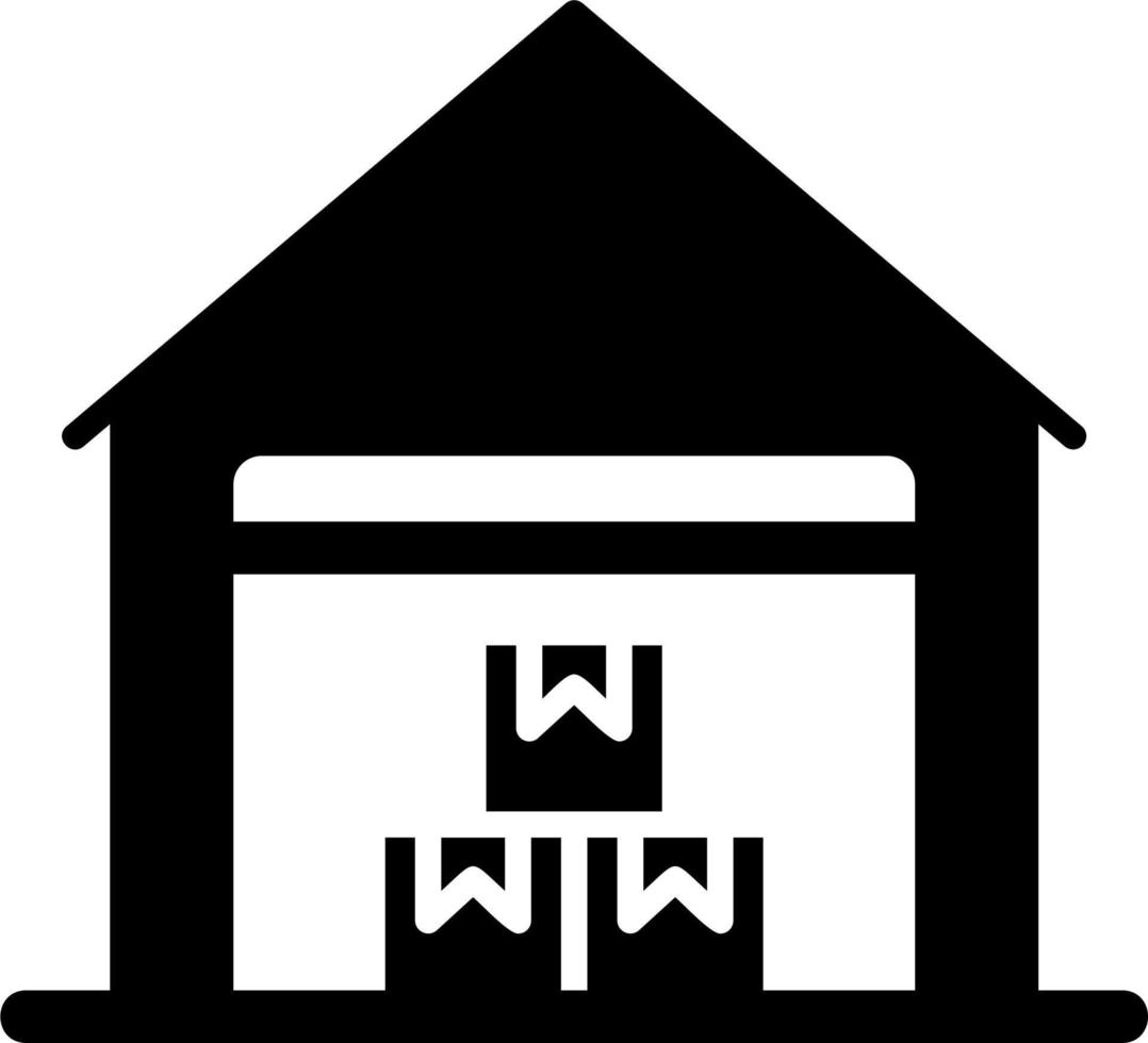 Warehouse Vector Icon