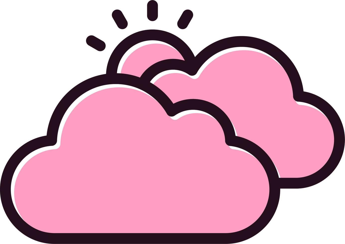 Cloudy Vector Icon
