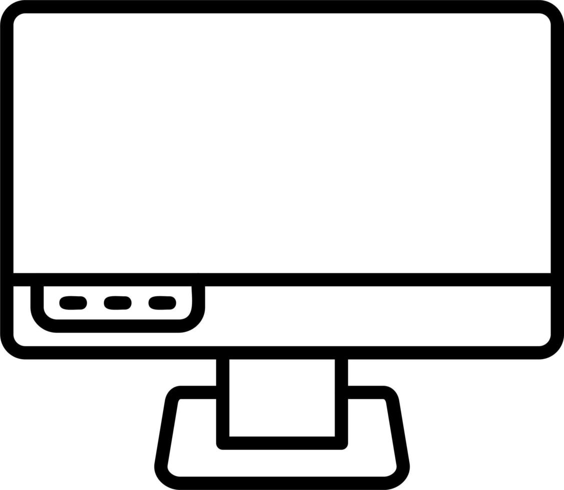 Computer Vector Icon