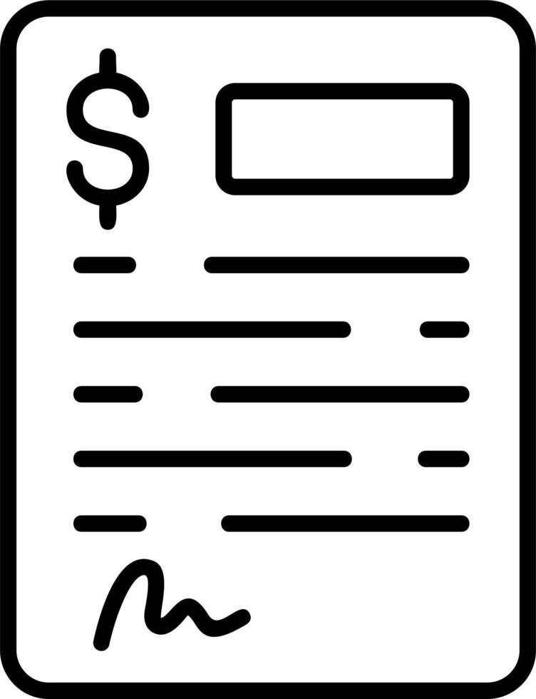 Document Vector Icon