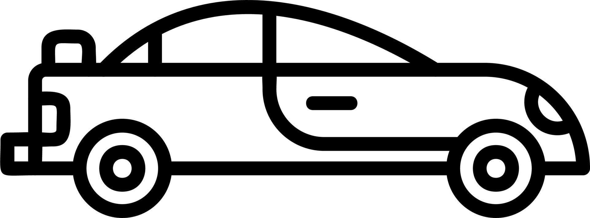 Sports Car Vector Icon