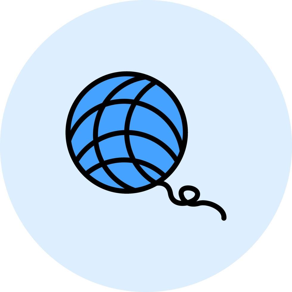 Yarn Vector Icon