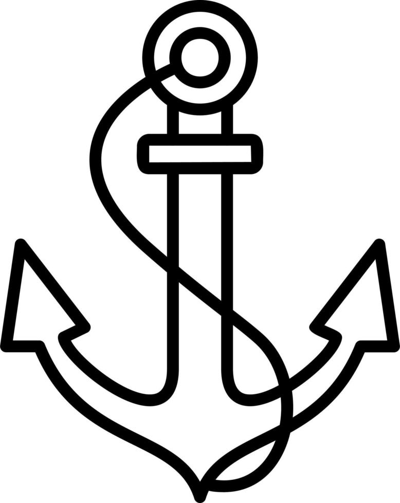 Anchor Vector Icon