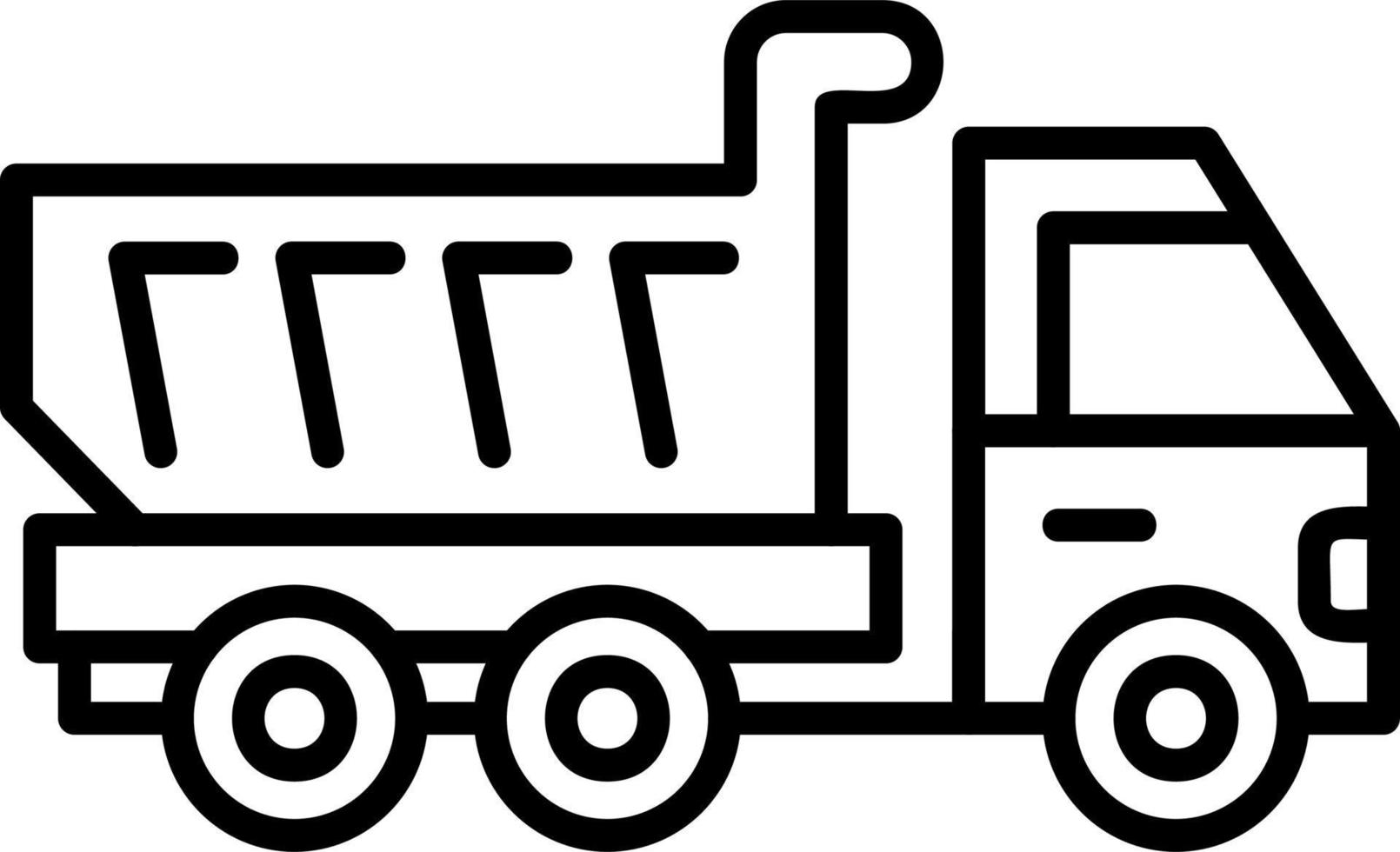 dump truck Vector Icon