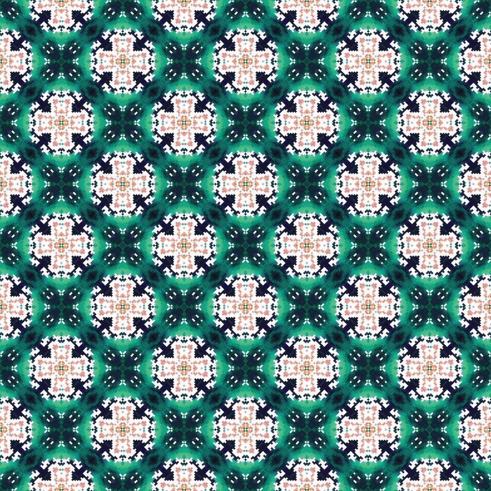 Decorative background in ethnic style. The rich decoration of abstract patterns for construction of fabric or paper. vector