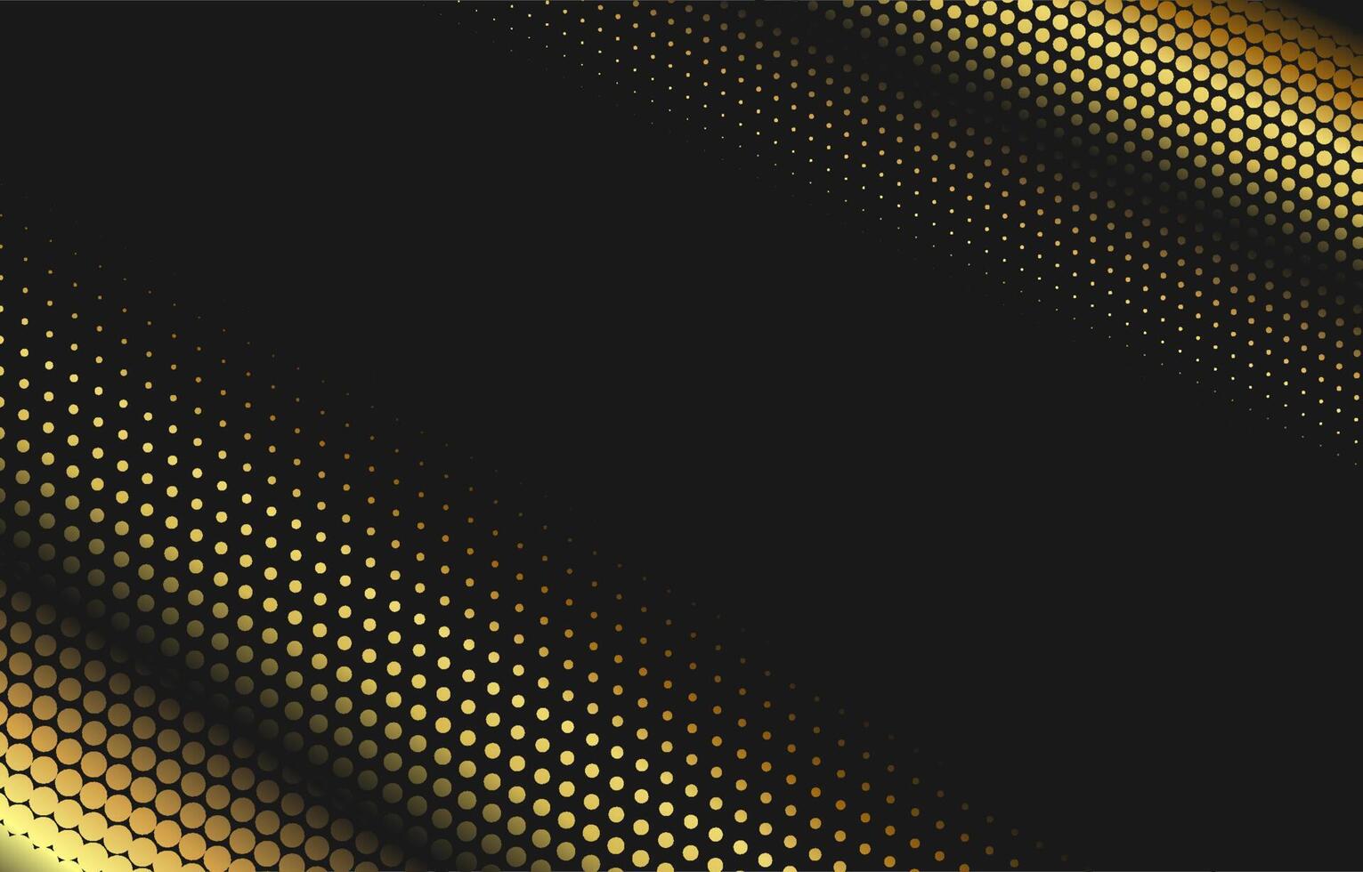 Gold Halftone Background vector