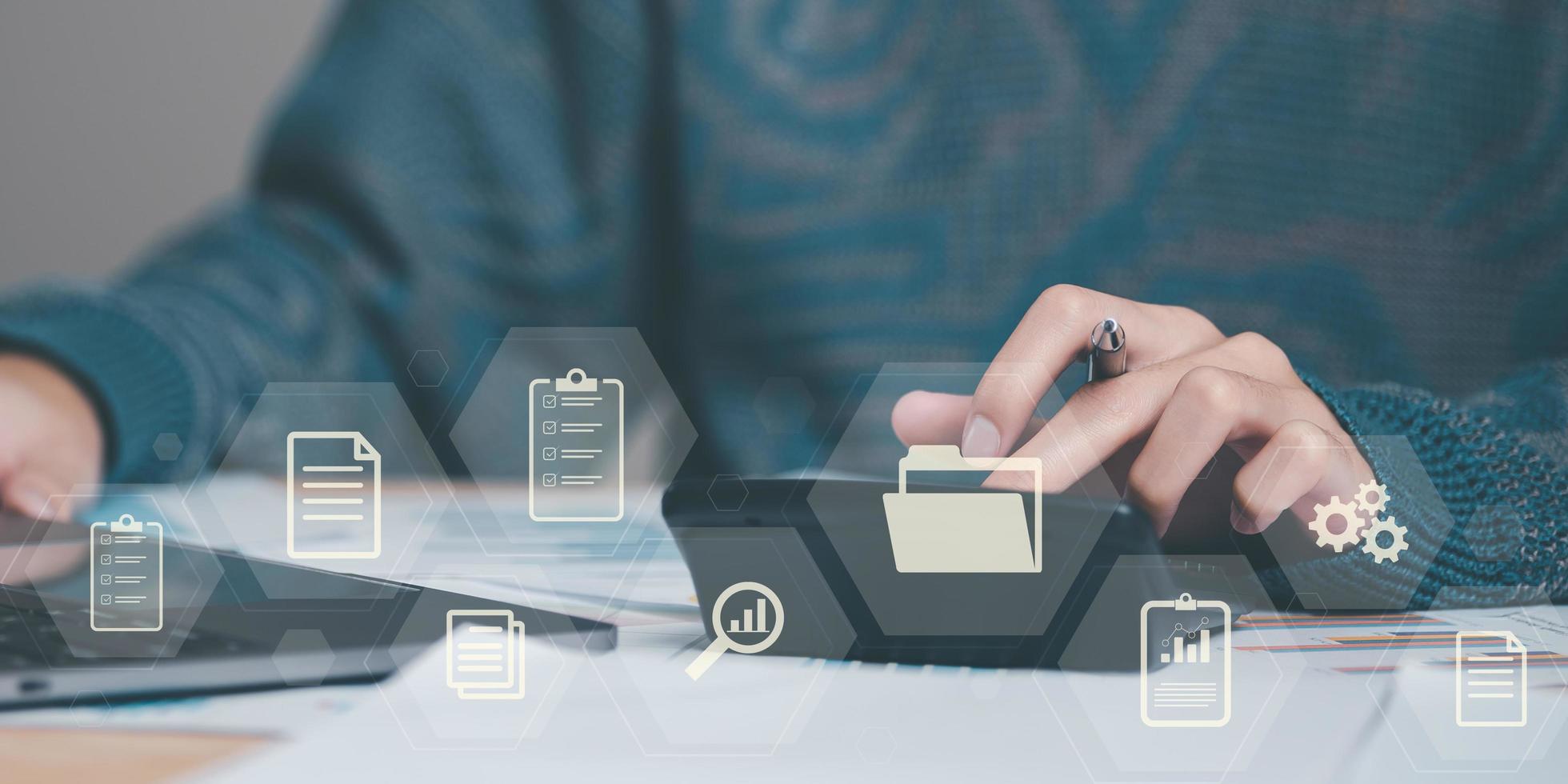 business accounting documents,auditor,management and auditing of office documents,Reports for Tax Time Analysis,office worker working with documents at home office desk,work at home photo