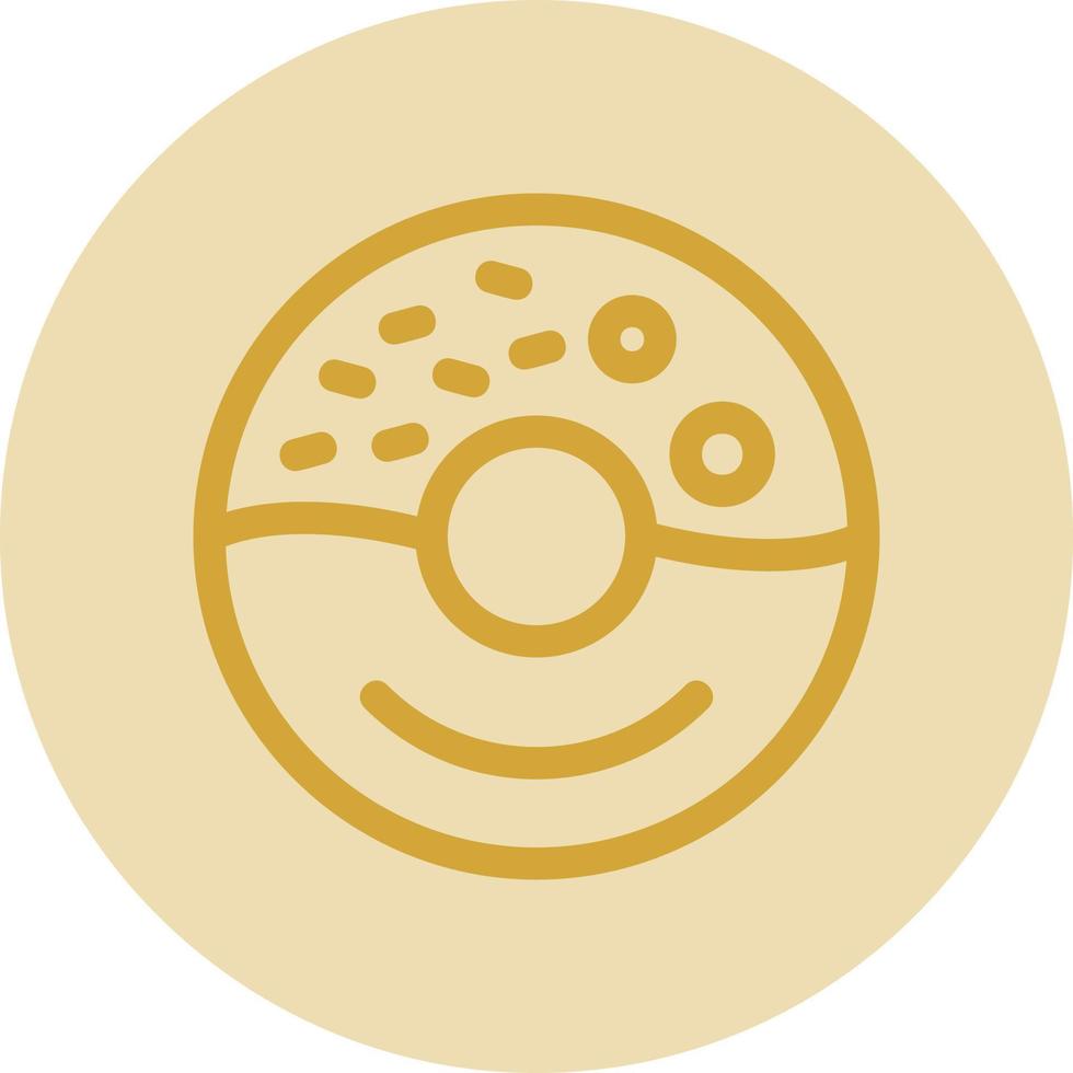 Doughnut Vector Icon Design