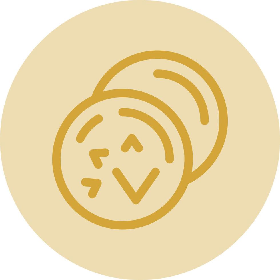 Falafel Vector Icon Design
