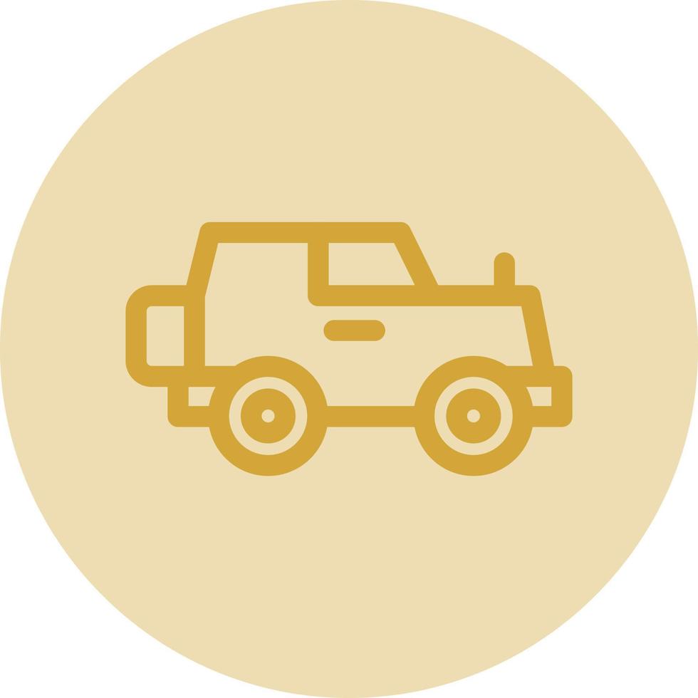 Offroad Vector Icon Design