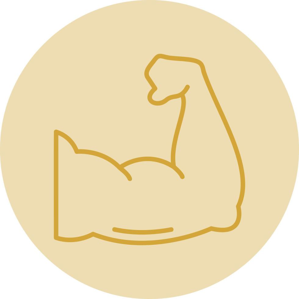 Muscles Vector Icon Design