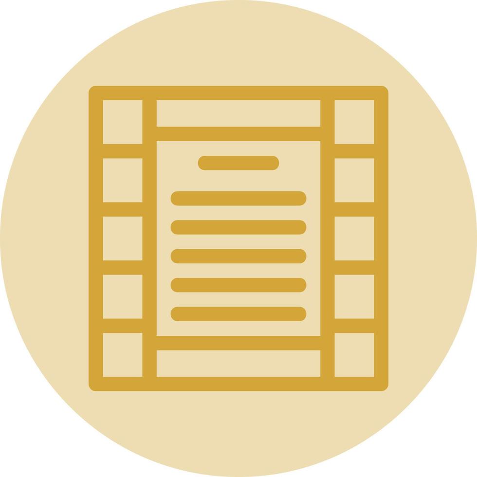 Screenwriting Vector Icon Design