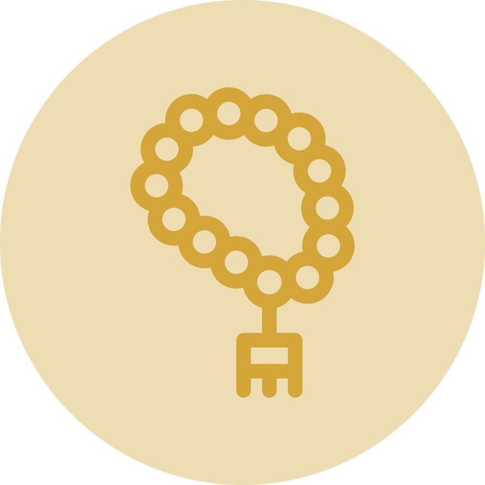 Tasbih Vector Icon Design