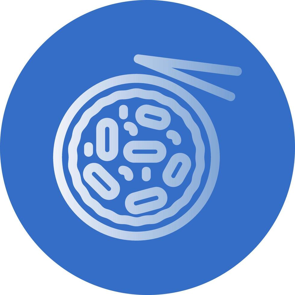 Tteokbokki Vector Icon Design