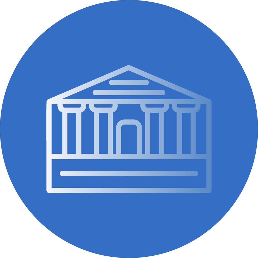 Parthenon Vector Icon Design