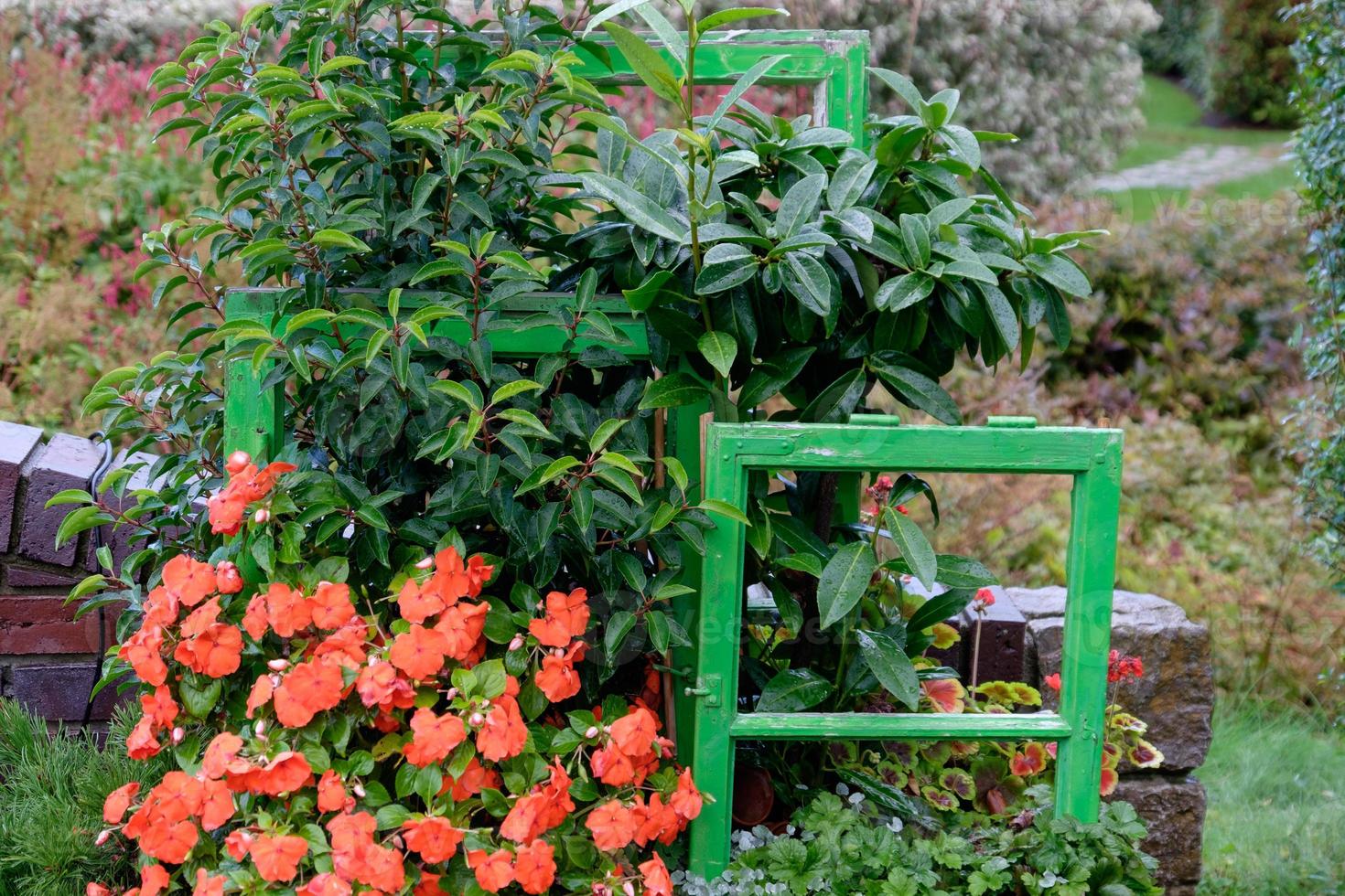 horario de verano en el jardin foto