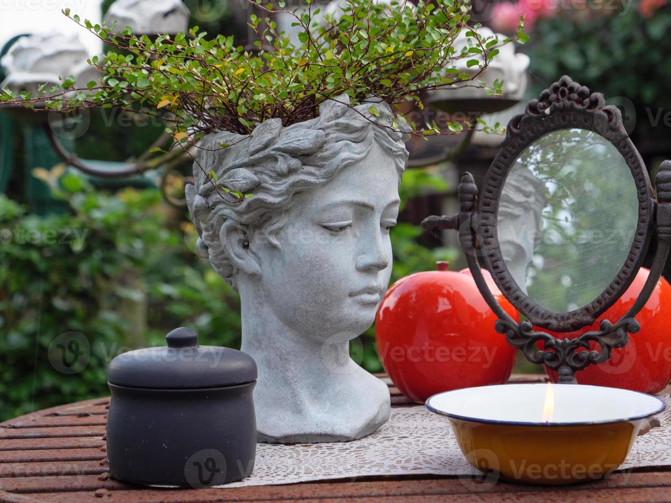 summer time in the garden photo