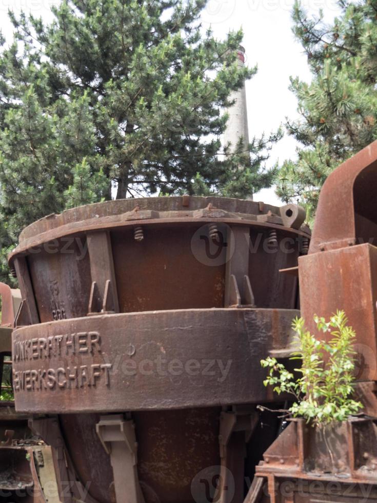 industrial Monumento en el alemán ruhr aerea foto