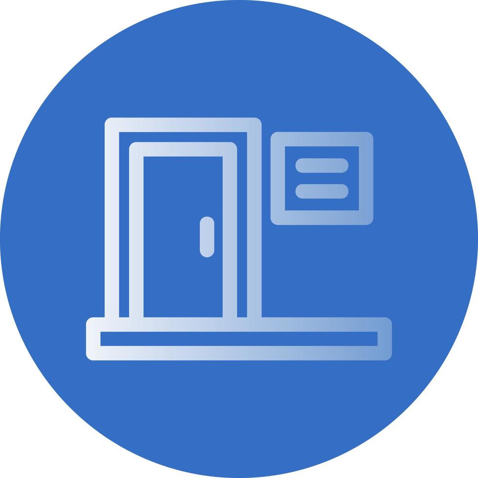 Dressing Room Vector Icon Design