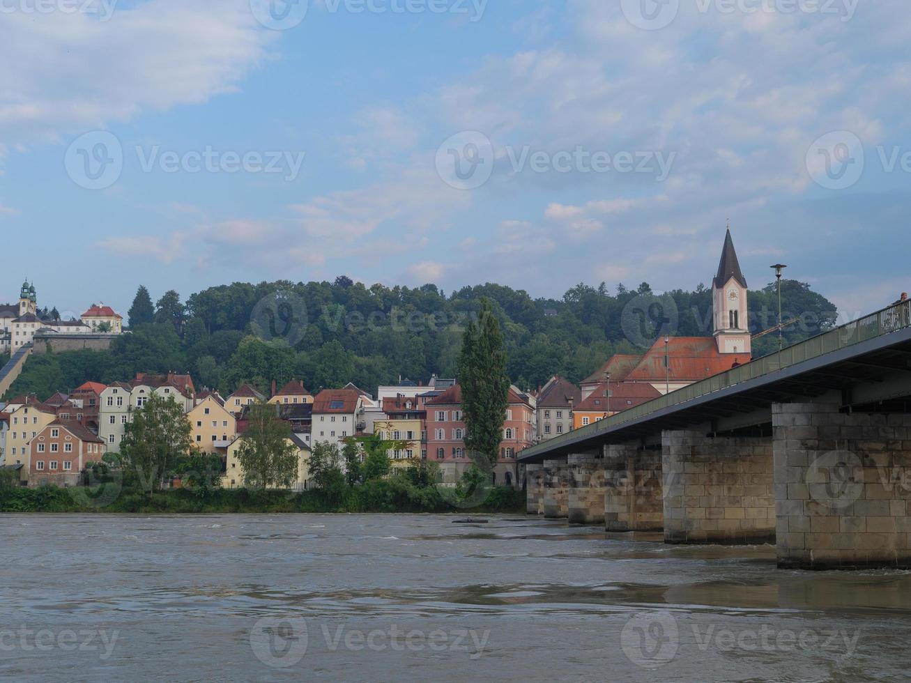 the city of passau in bavaria photo