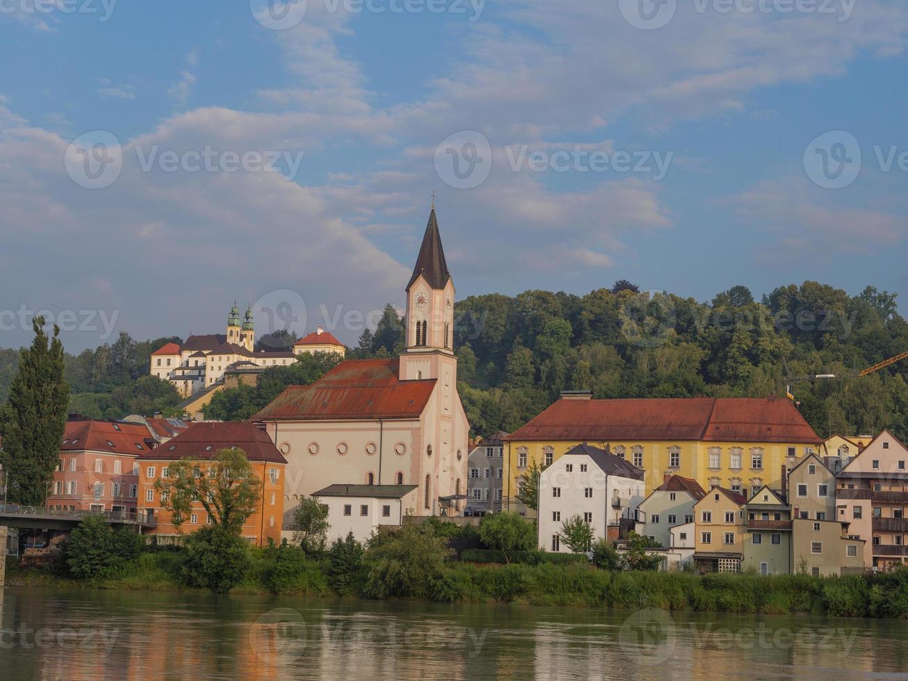 the city of passau in bavaria photo