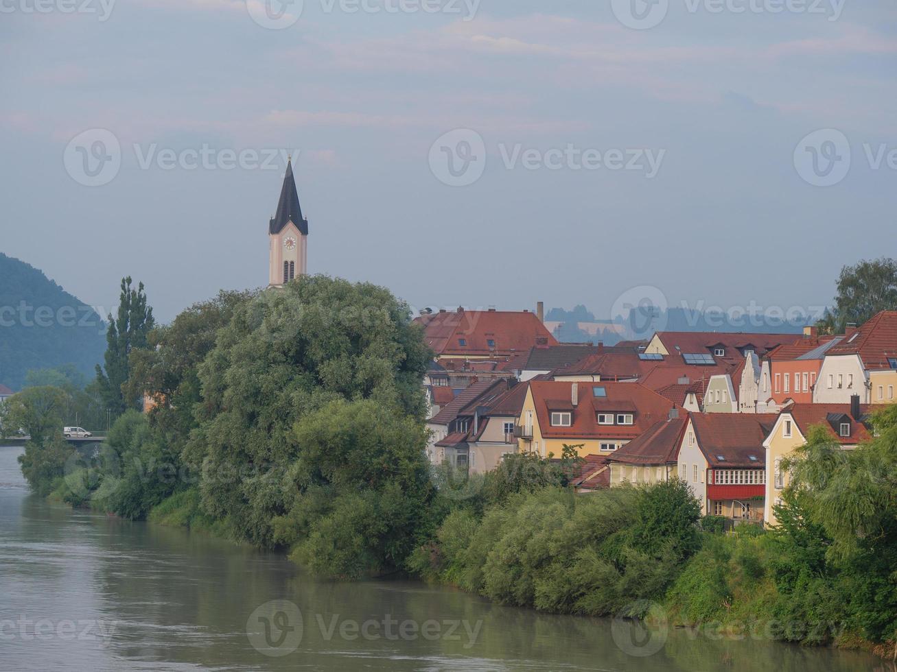 the city of passau in bavaria photo