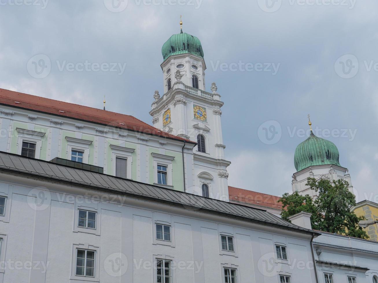 the city of passau in bavaria photo