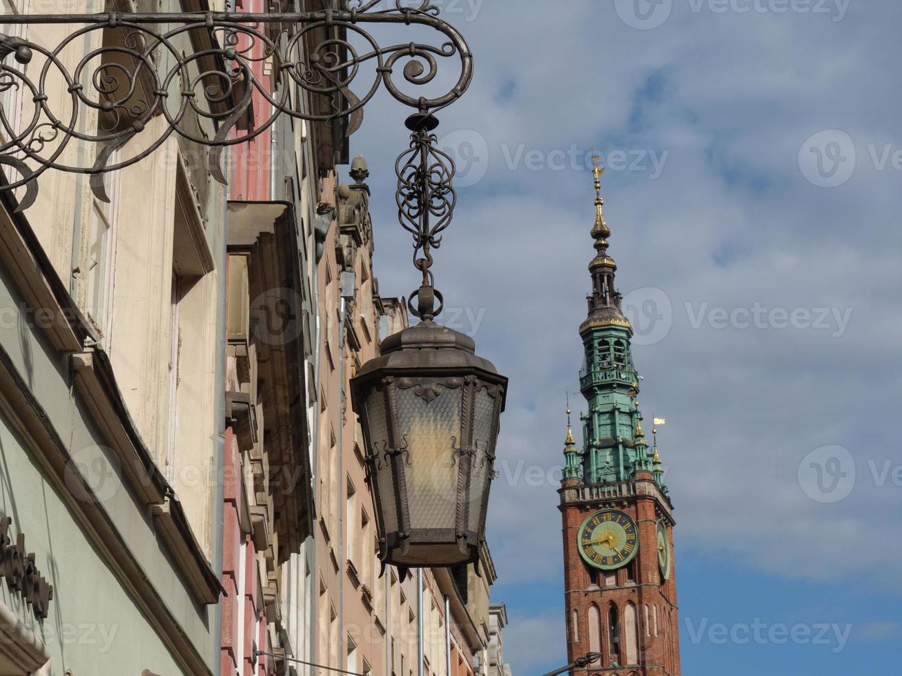 the city of gdansk in poland photo