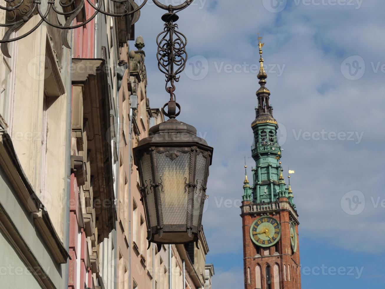 the city of gdansk in poland photo