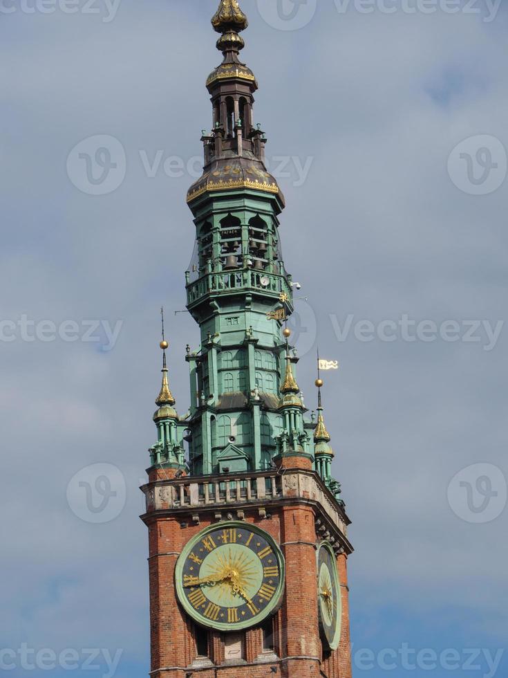 the city of gdansk in poland photo