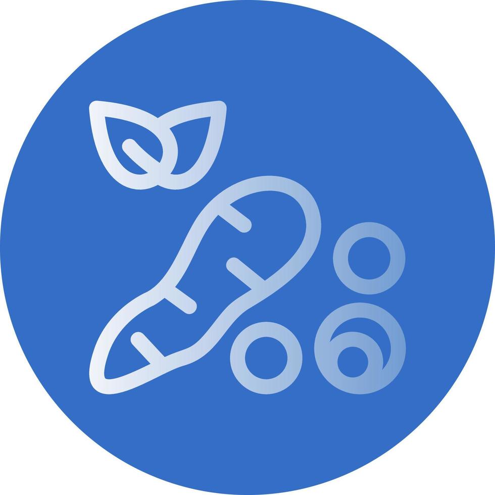 Tapioca Vector Icon Design