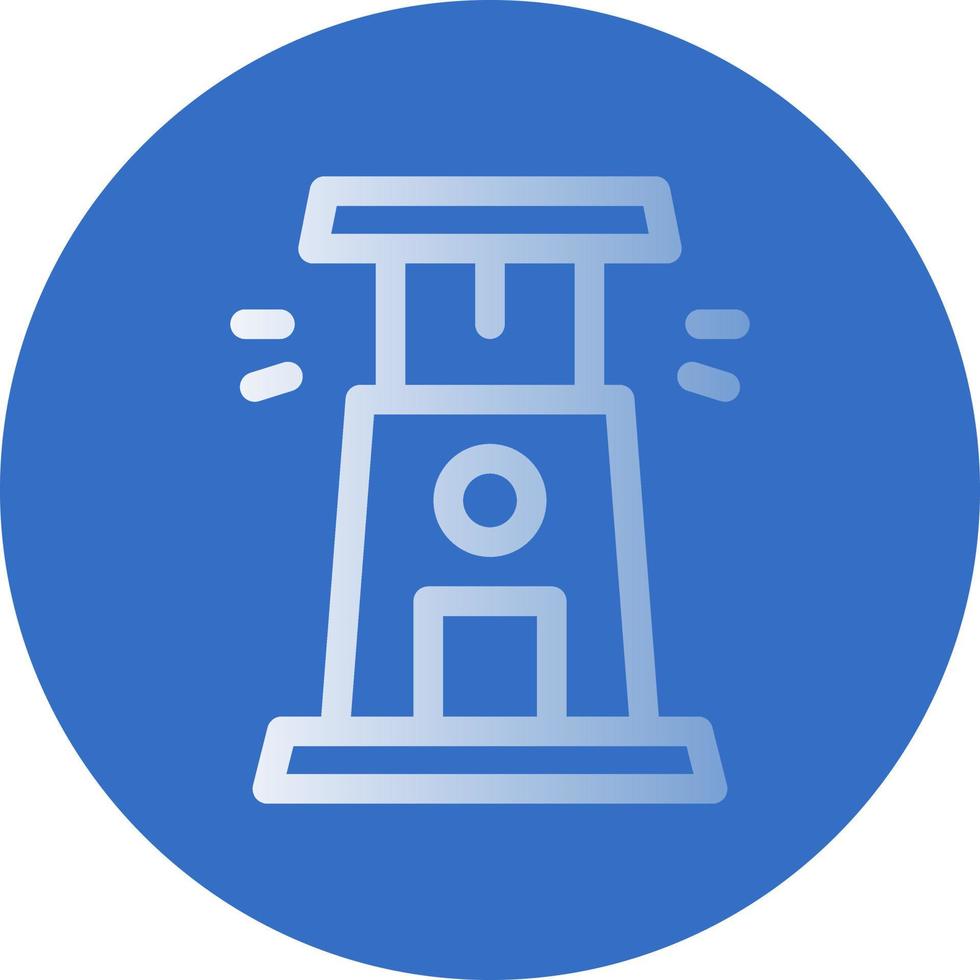 Lighthouse Vector Icon Design